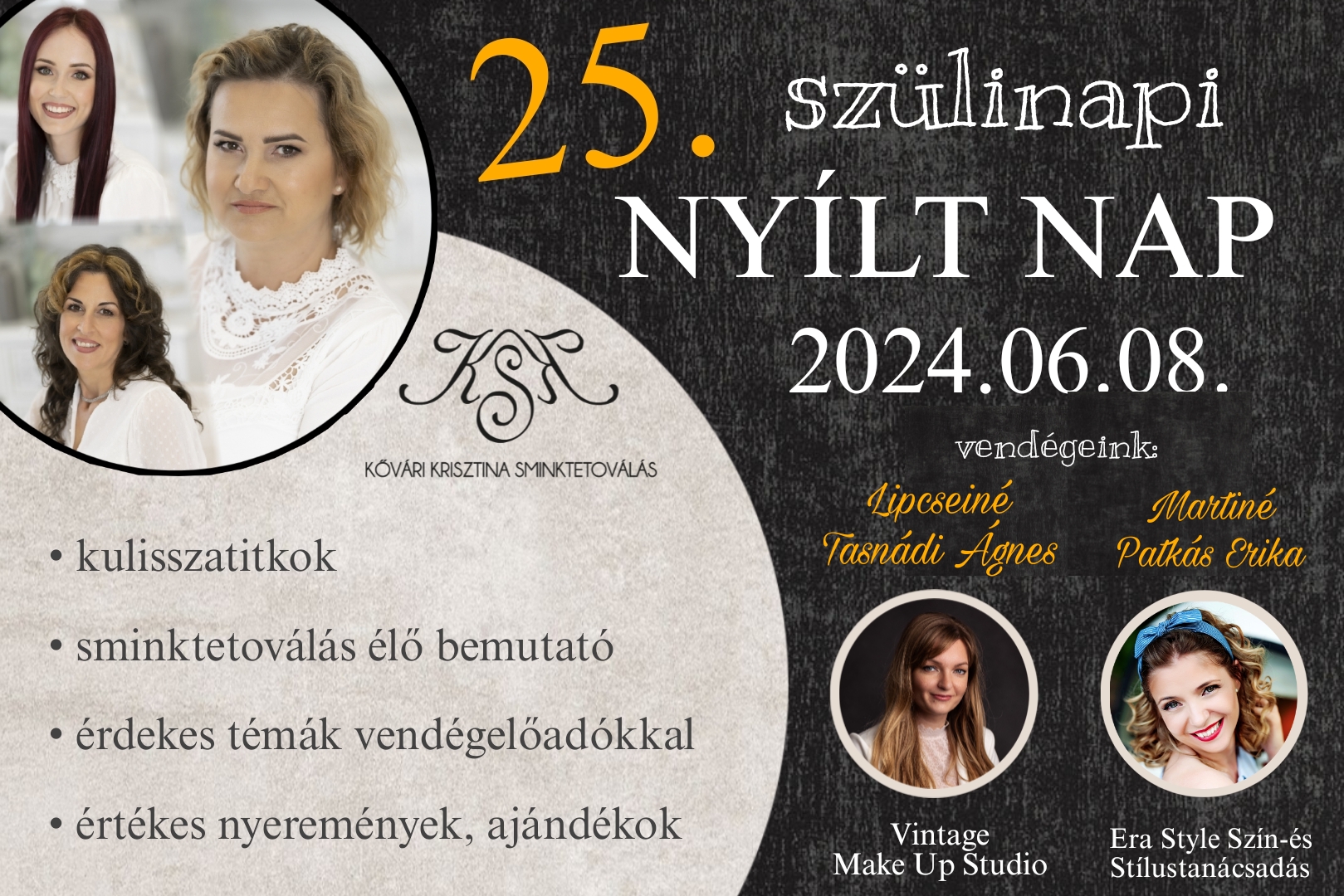 25. szülinapi nyílt nap